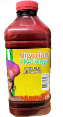 ORIGINAL NIGERIAN HERITAGE 100% PURE RED PALM-OIL.