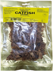 DRIED SMOKED CATFISH CRUMBS, Golden Tropical