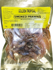 Whole Smoked Prawns - Premium Ceylon Tasty DriedRed Jumbo Prawns, Golden Tropical