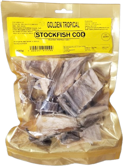 Stock-Fish Cod, Golden Tropical